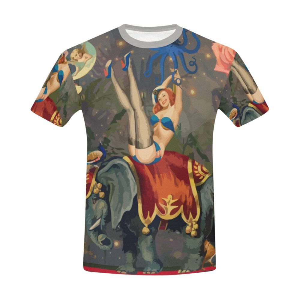 Men's Digital Art Joy World Short T-shirt Australia