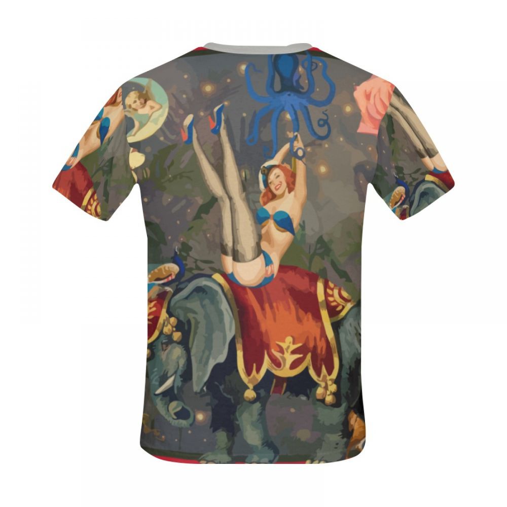 Men's Digital Art Joy World Short T-shirt Australia