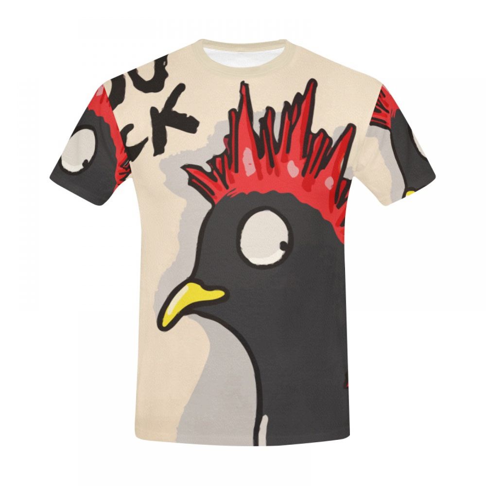 Men's Art You Rock Chicken Short T-shirt Australia