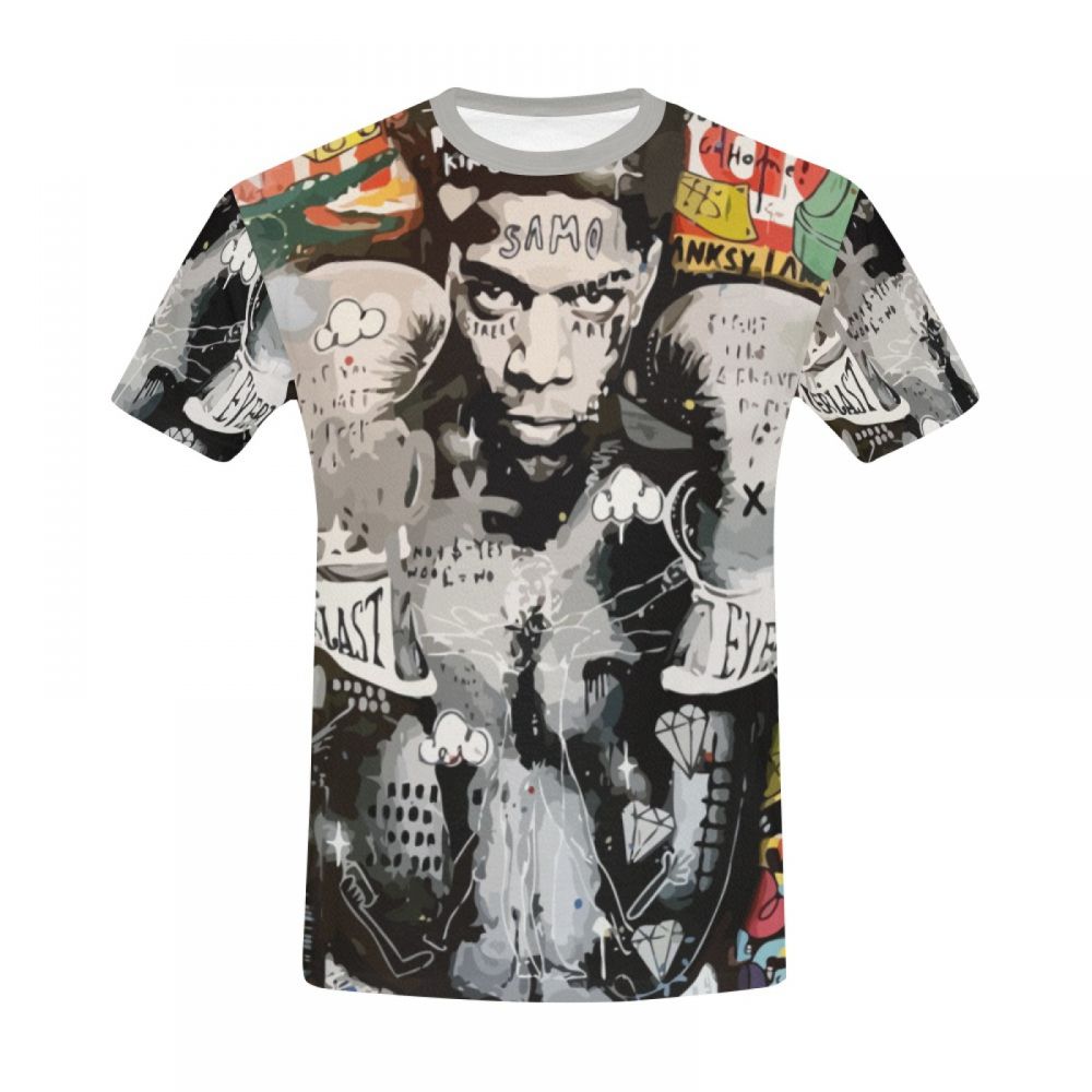 Men's Icon Art Boxing Short T-shirt Australia