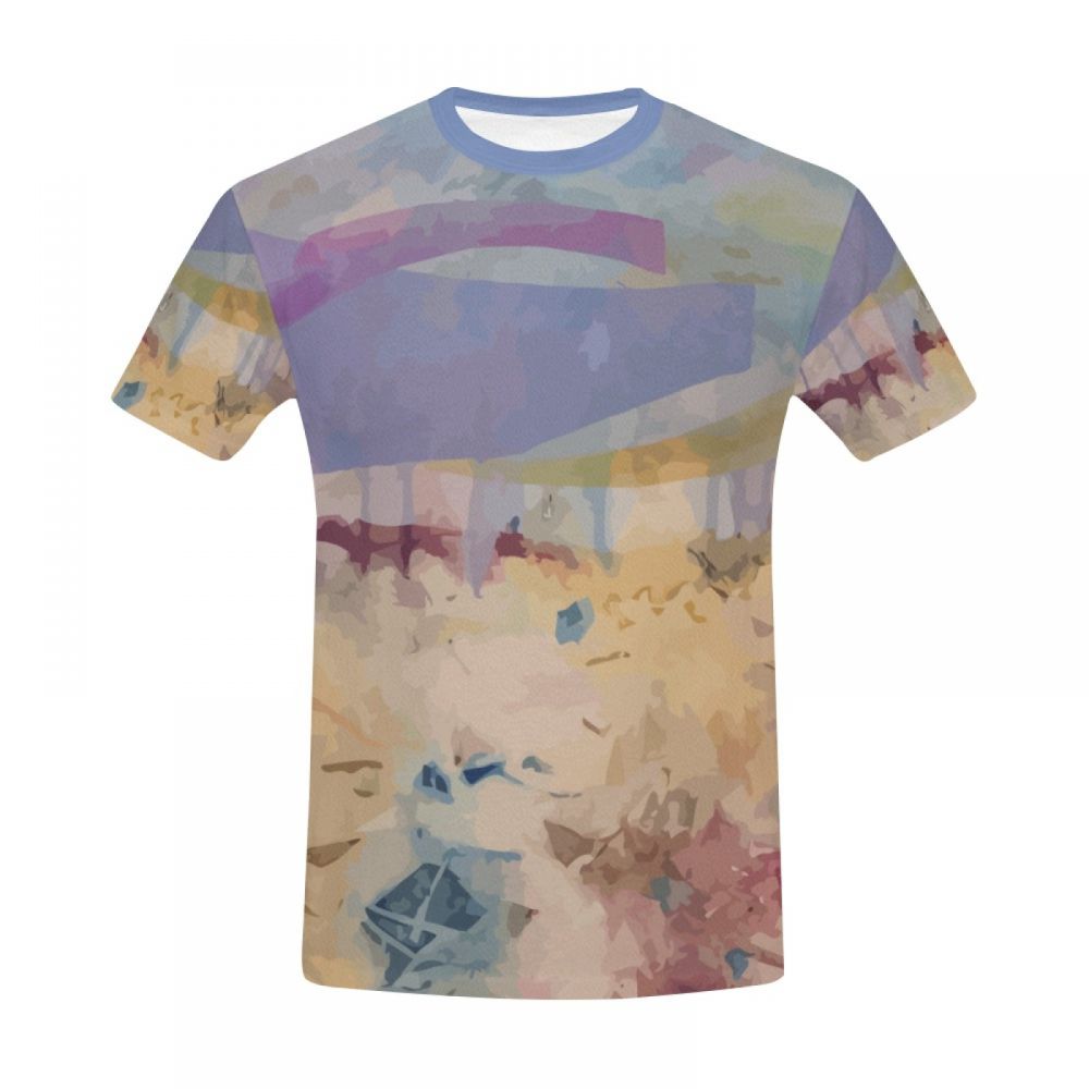 Men's Abstract Art Day Trip Short T-shirt Australia