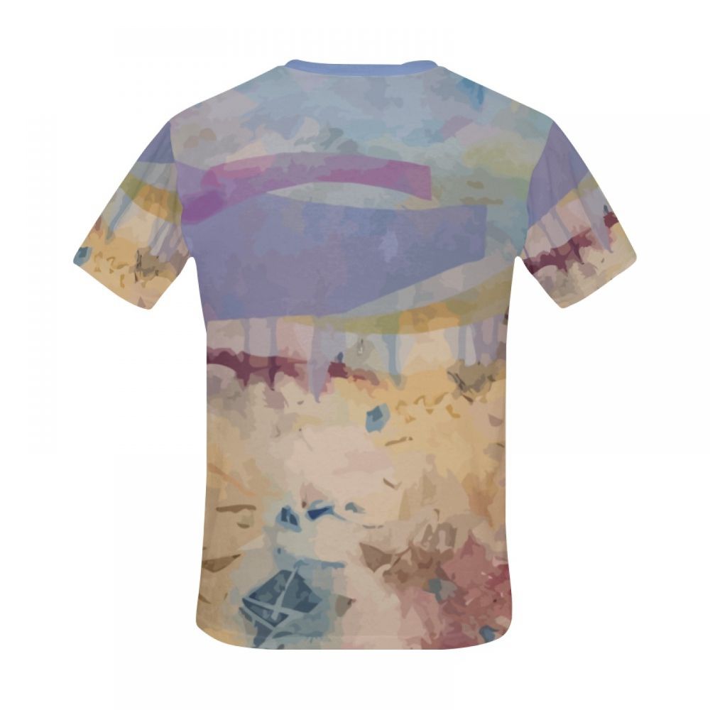 Men's Abstract Art Day Trip Short T-shirt Australia