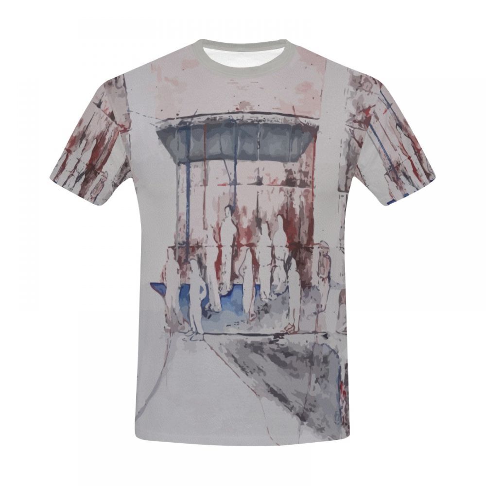 Men's People Art Cage Short T-shirt Australia