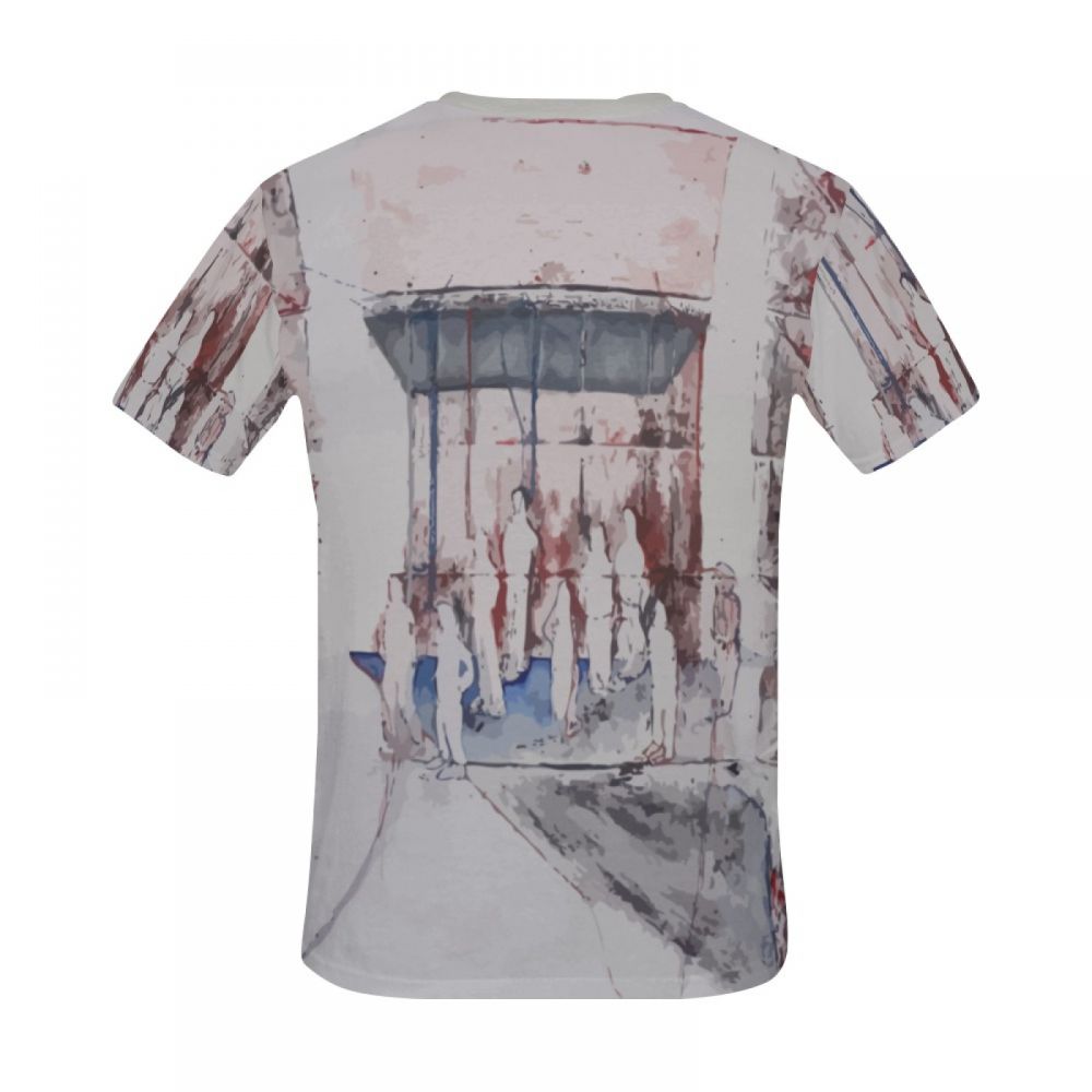 Men's People Art Cage Short T-shirt Australia