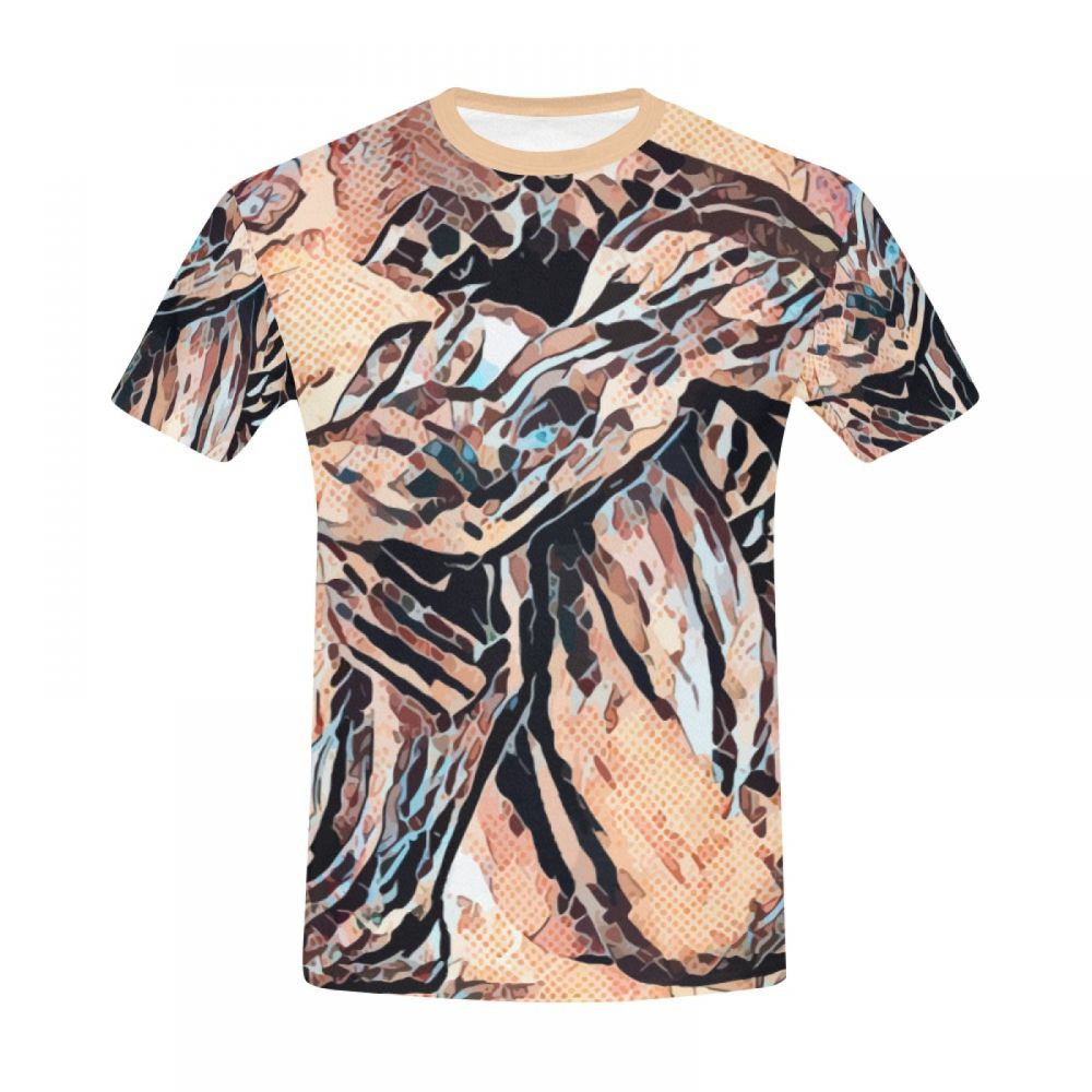 Men's Art Digital Loner Short T-shirt Australia