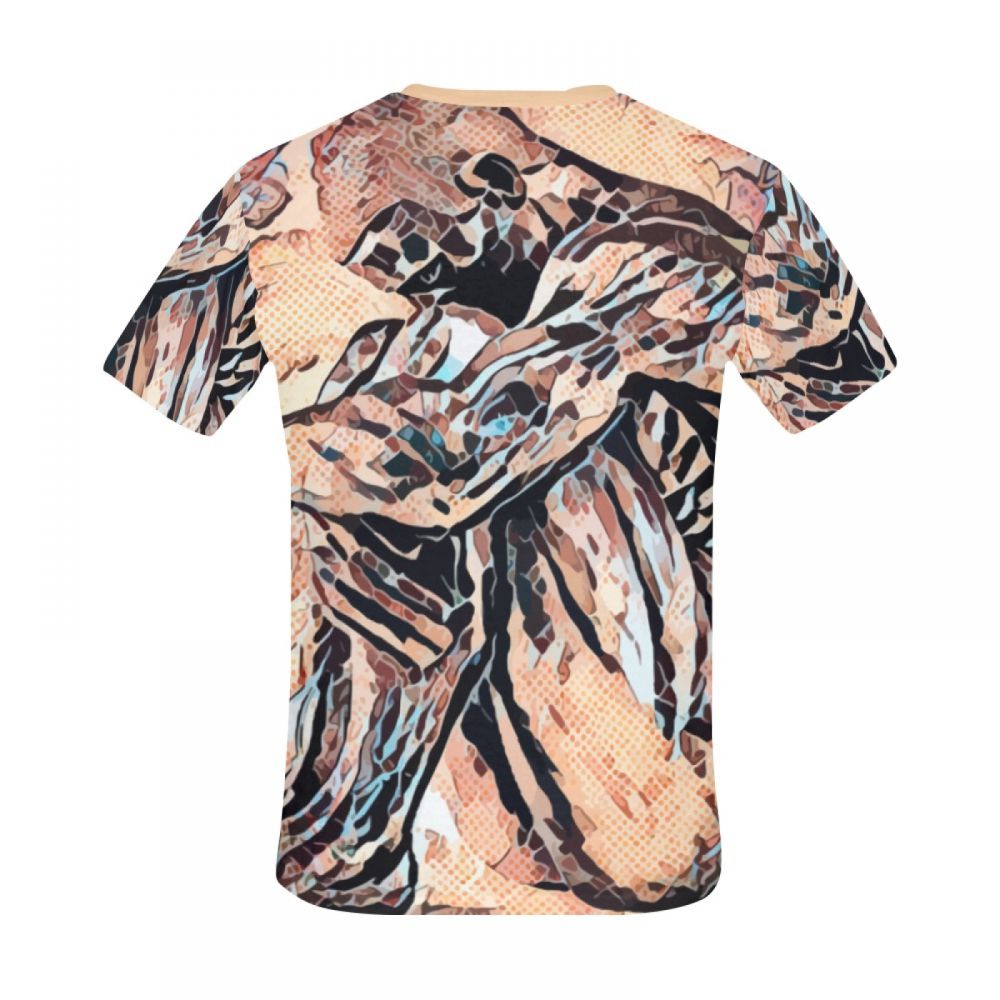 Men's Art Digital Loner Short T-shirt Australia