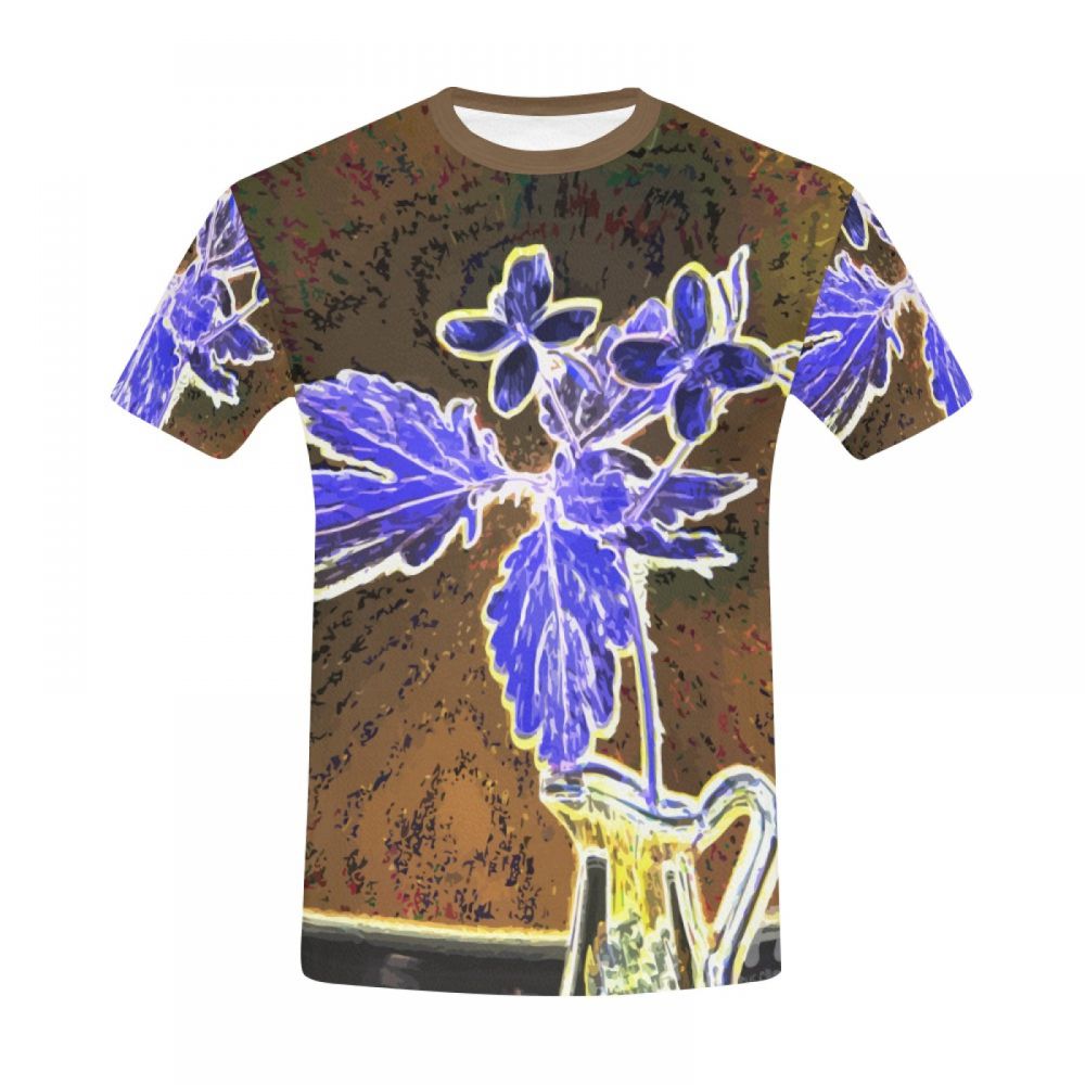 Men's Art Digital Ghost Vase Short T-shirt Australia