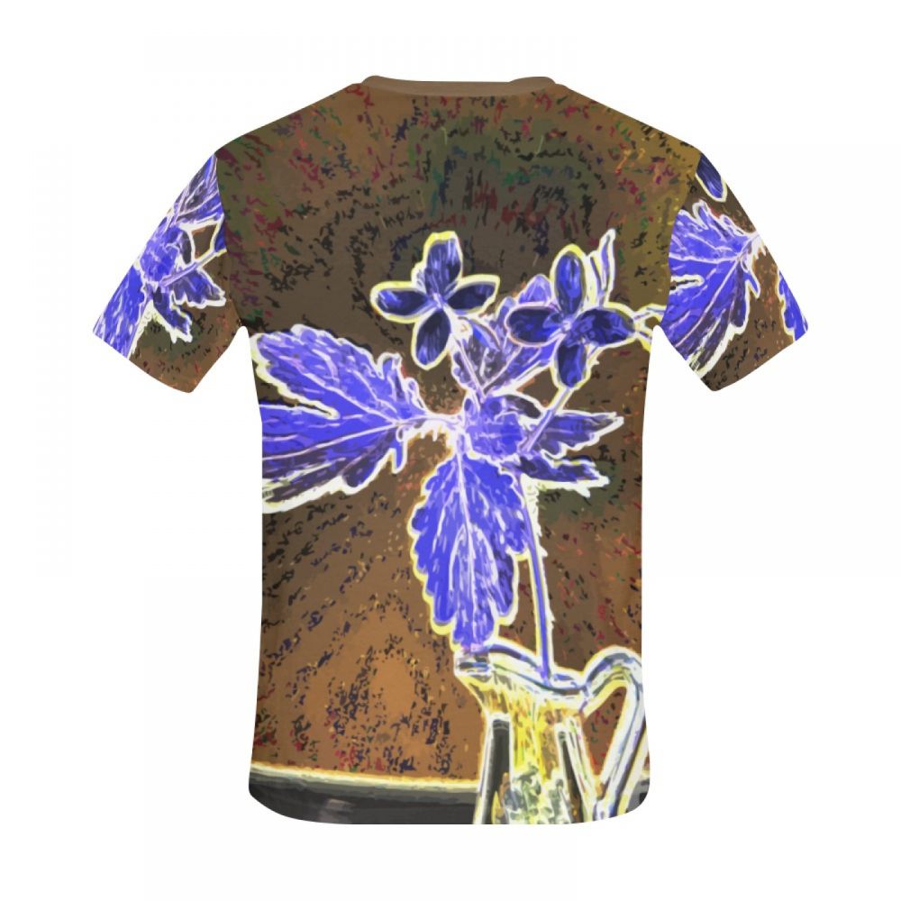 Men's Art Digital Ghost Vase Short T-shirt Australia