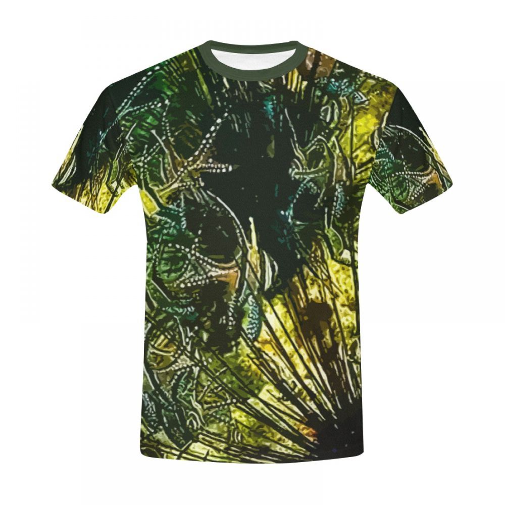 Men's Art Digital Underwater World Short T-shirt Australia