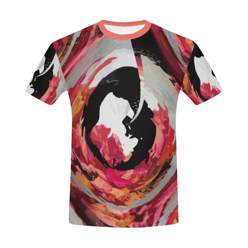 Men's Art Digital Love Whirlpool Short T-shirt Australia