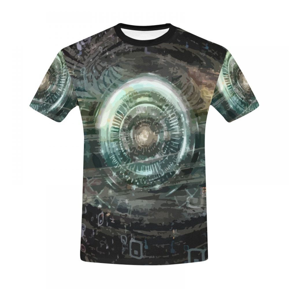 Men's Art Digital Bright Passage Short T-shirt Australia