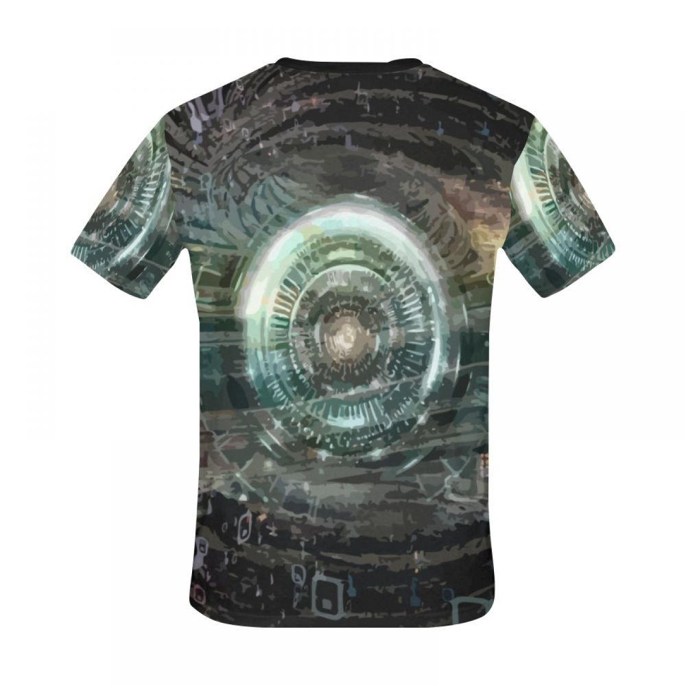 Men's Art Digital Bright Passage Short T-shirt Australia