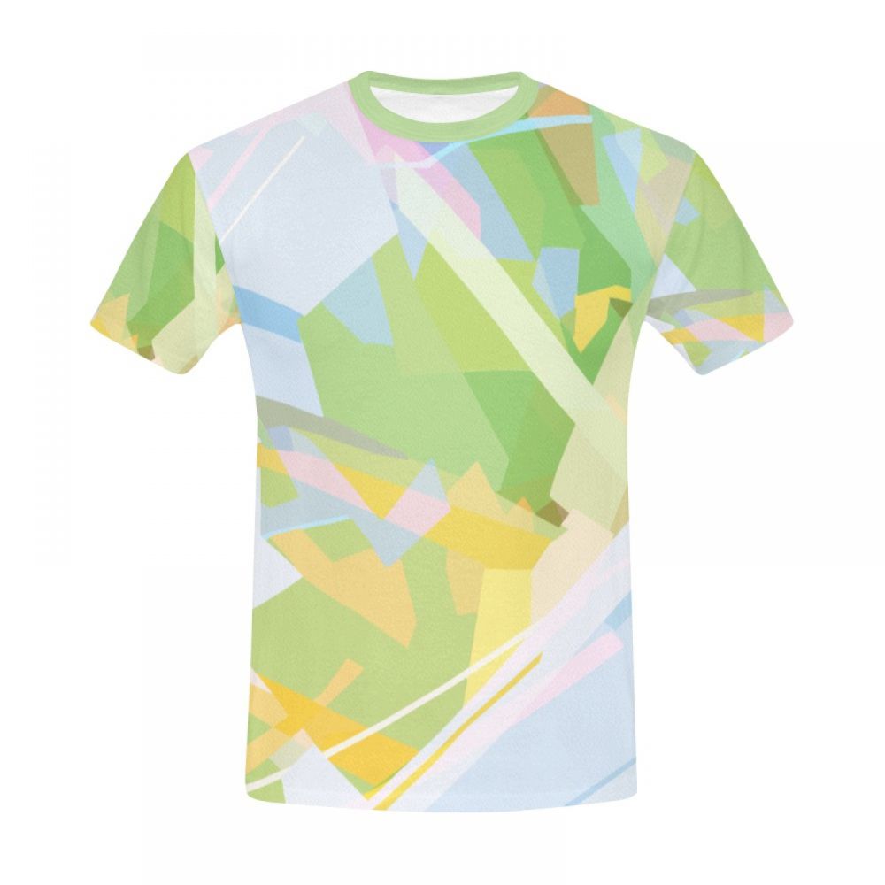 Men's Digital Art Vertical Short T-shirt Australia