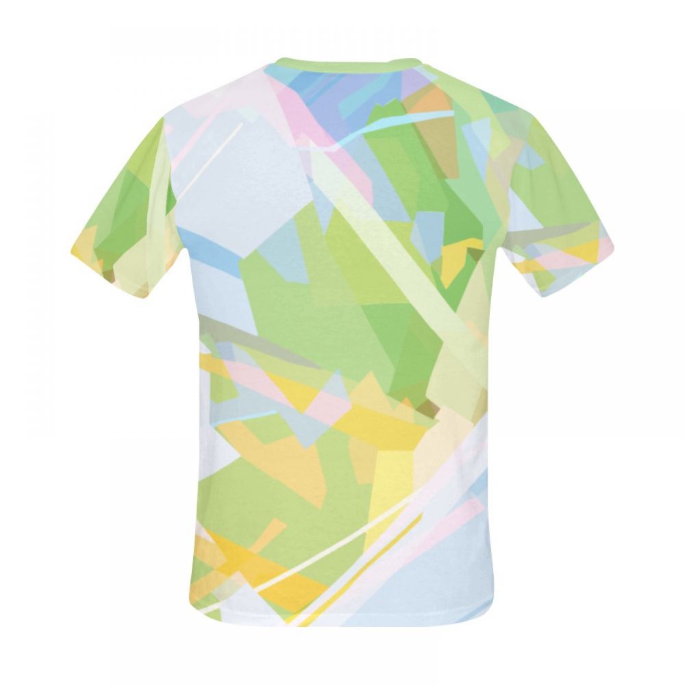 Men's Digital Art Vertical Short T-shirt Australia