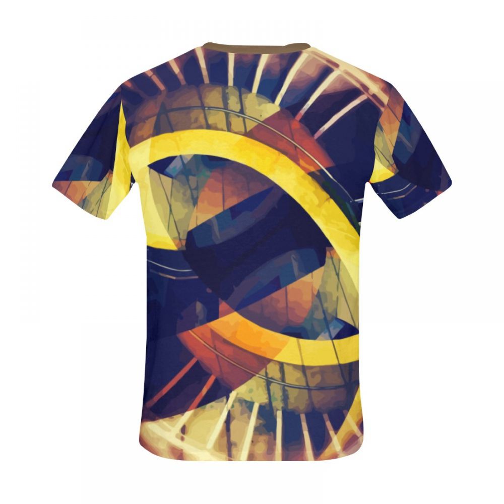 Men's Digital Art Cosmic Portal Short T-shirt Australia