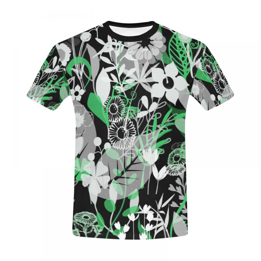 Men's Art Flower Arrangement Short T-shirt Australia