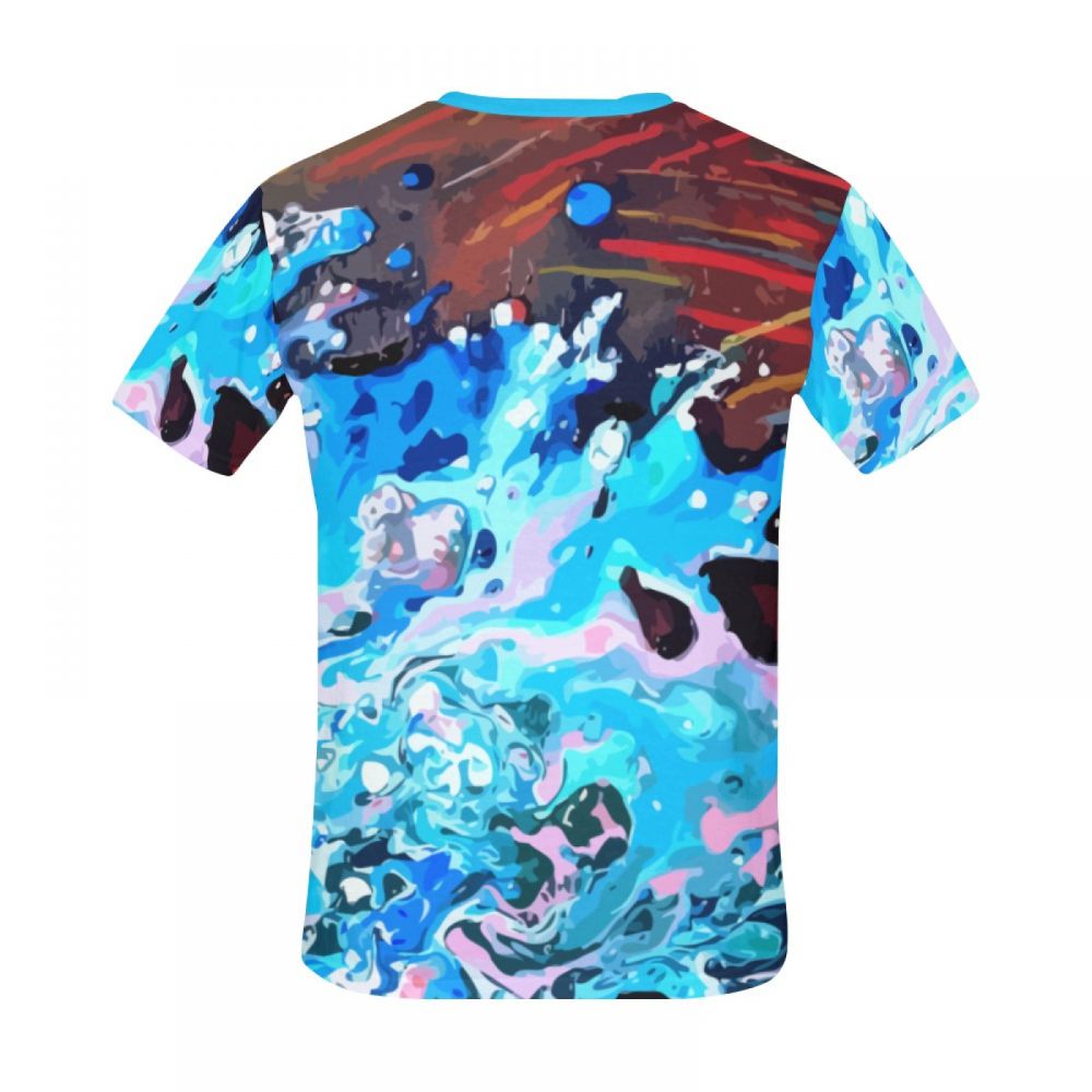 Men's Art Flowers In The Storm Short T-shirt Australia