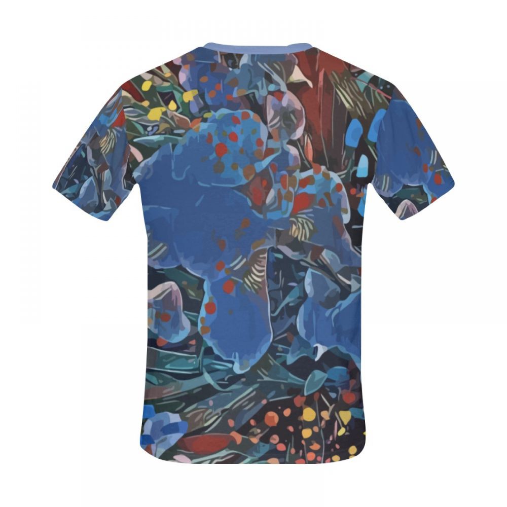 Men's Abstract Art Vivid Dreams Short T-shirt Australia