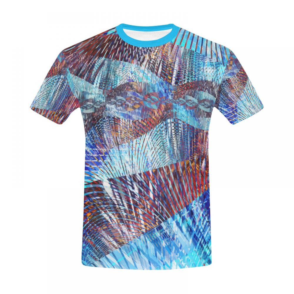 Men's Abstract Art D Major Short T-shirt Australia