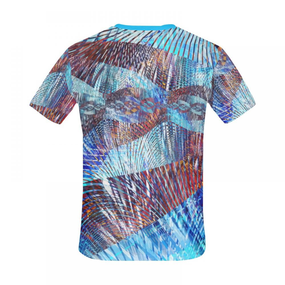 Men's Abstract Art D Major Short T-shirt Australia