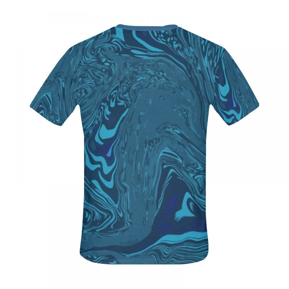 Men's Abstract Art Flow Short T-shirt Australia