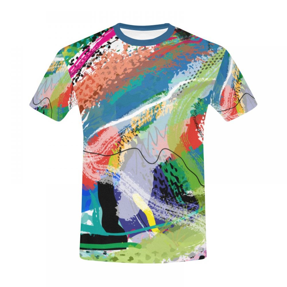 Men's Abstract Art Spring Is Coming Short T-shirt Australia