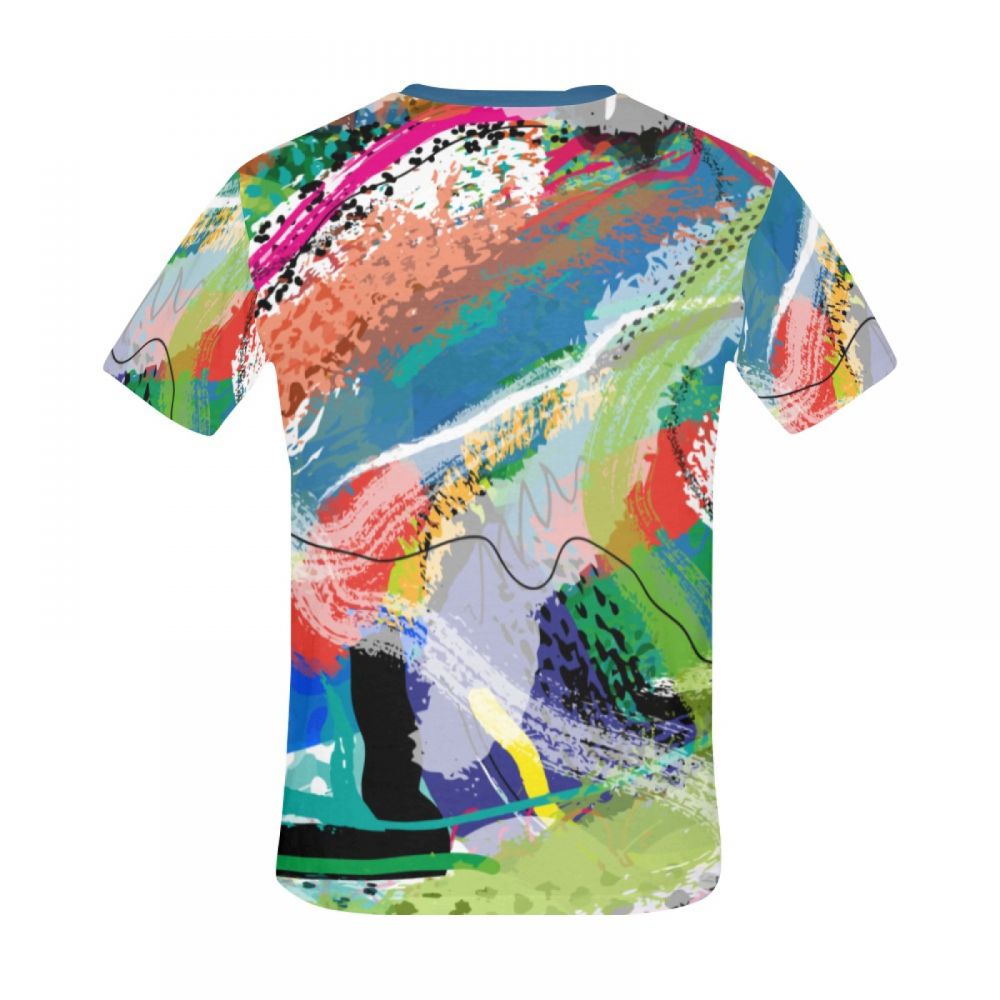 Men's Abstract Art Spring Is Coming Short T-shirt Australia