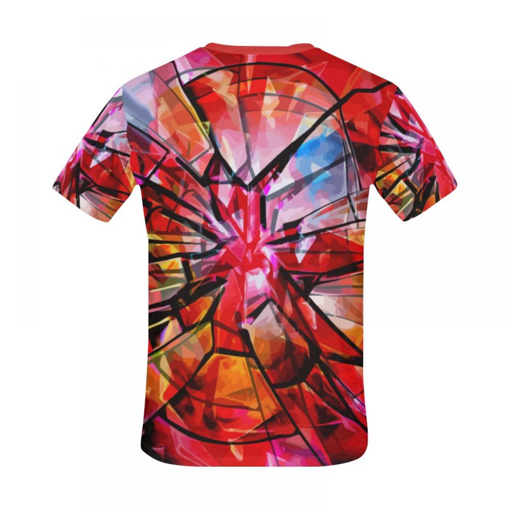 Men's Abstract Art Broken Soul Short T-shirt Australia