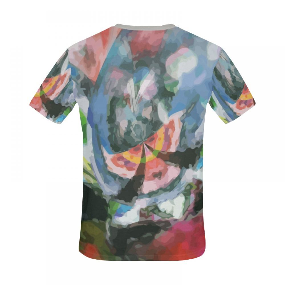 Men's Abstract Art Winged Goddess At The End Short T-shirt Australia