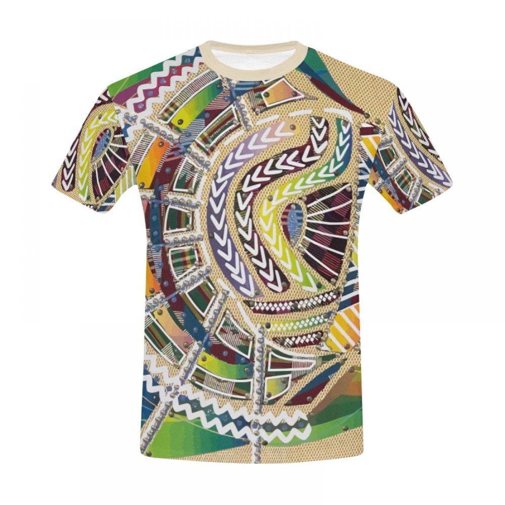 Men's Figurative Art World Culture Short T-shirt Australia