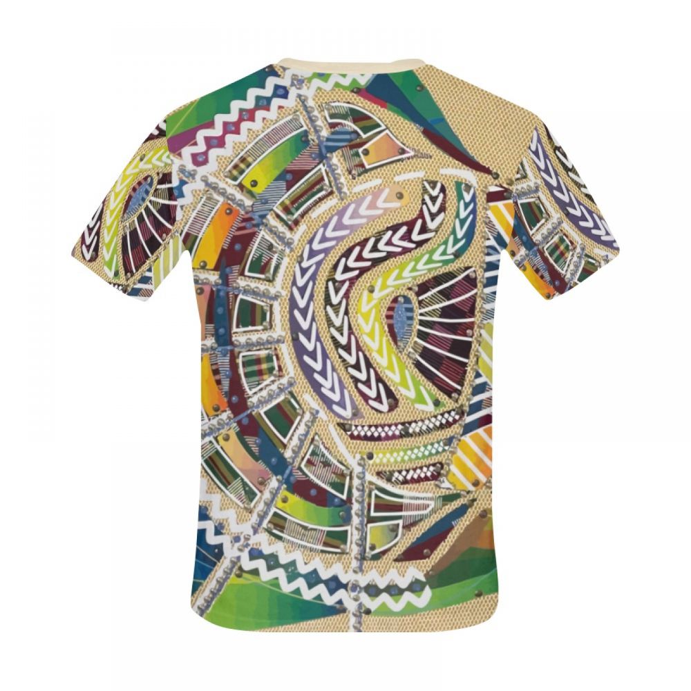 Men's Figurative Art World Culture Short T-shirt Australia