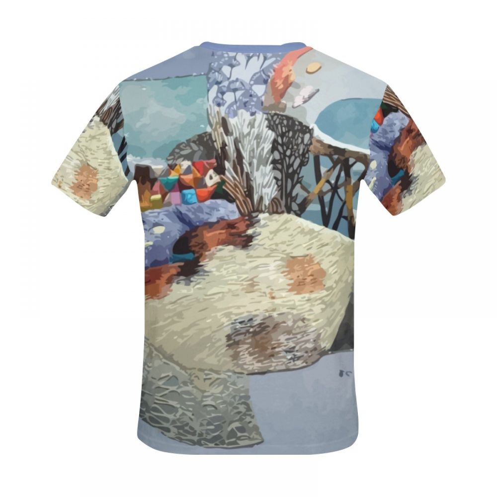 Men's Art Countryside Frost And Sun Short T-shirt Australia