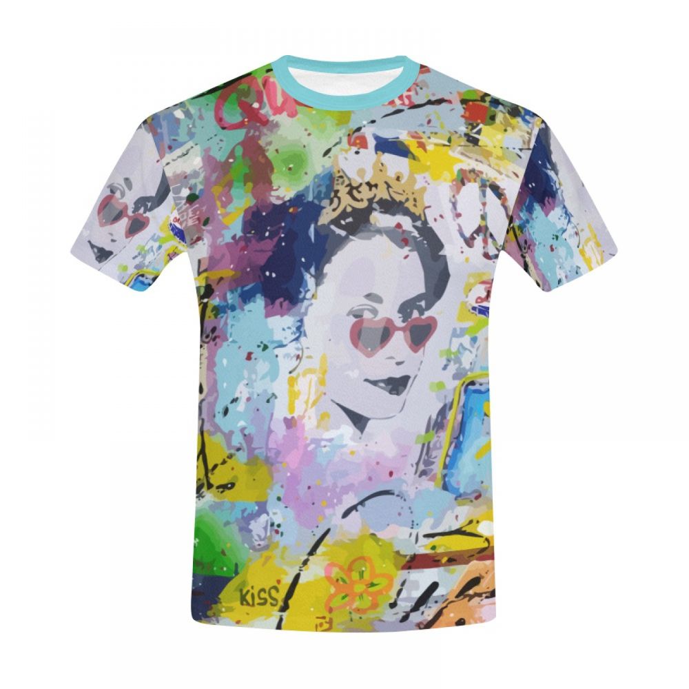 Men's Artistic Woman Queen Eli Iii Short T-shirt Australia