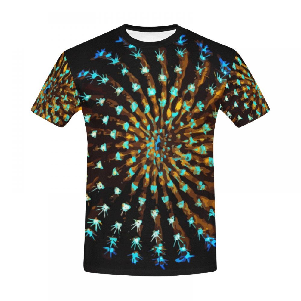 Men's Abstract Art Hikaru Mecac Short T-shirt Australia