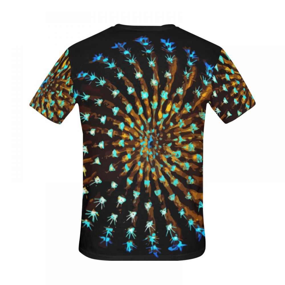 Men's Abstract Art Hikaru Mecac Short T-shirt Australia