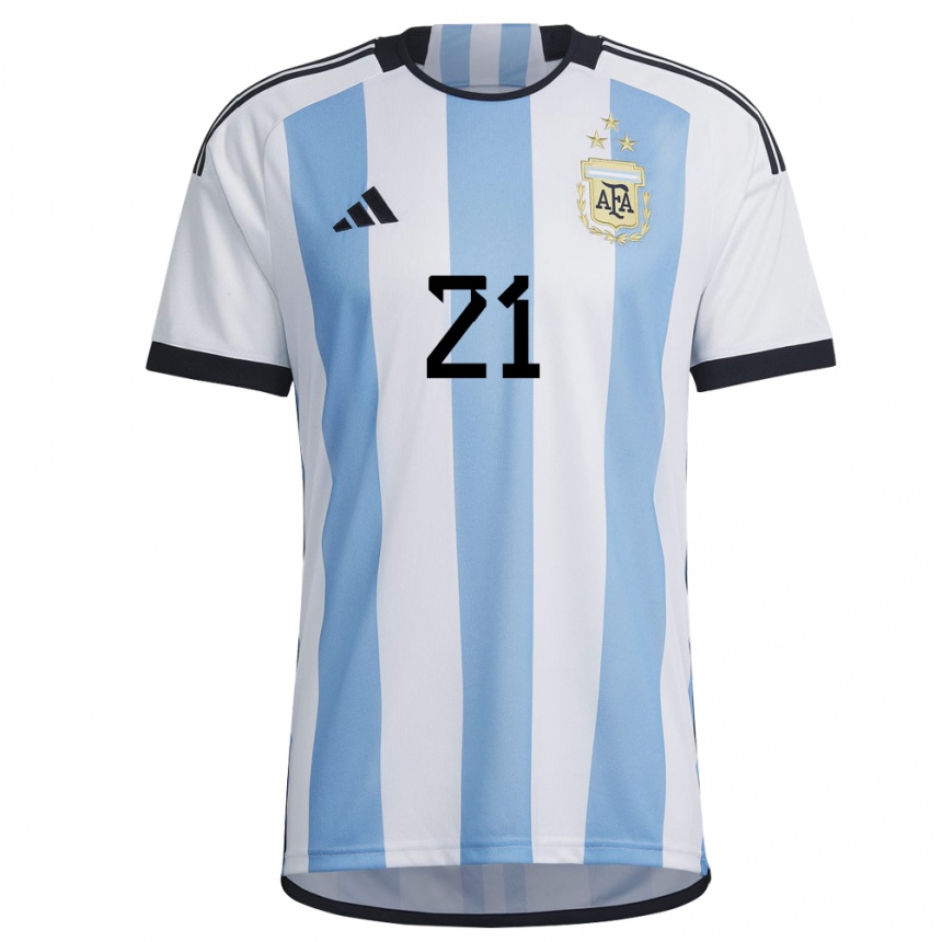 Nahuel Molina 26 Argentina 2022-23 Youth Home Jersey National Team