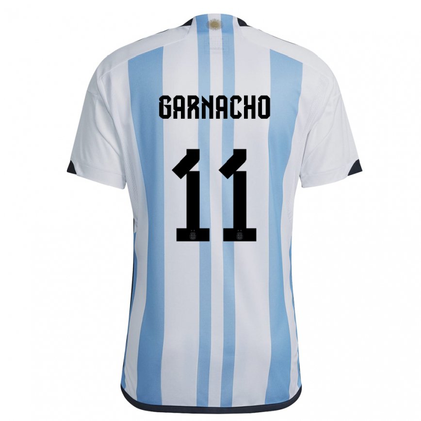 2022-2023 Argentina Pre-Match Shirt (Blue) (GARNACHO 11) [HG7233