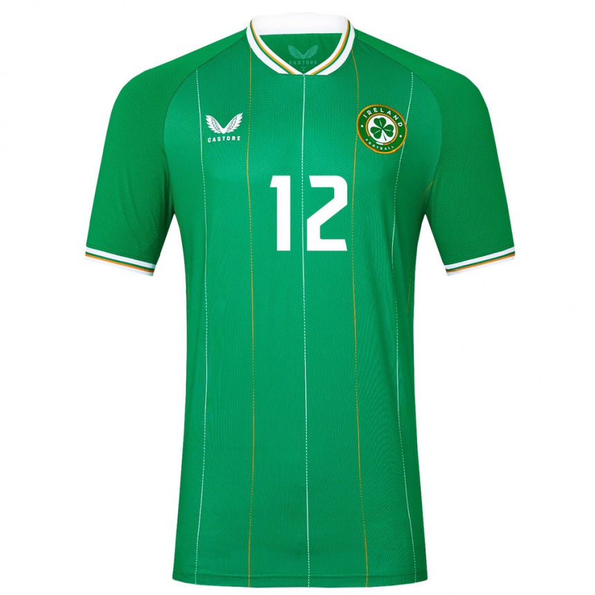 Kids Football Ireland Tyler Toland #12 Green Home Jersey 24-26 T-Shirt Australia