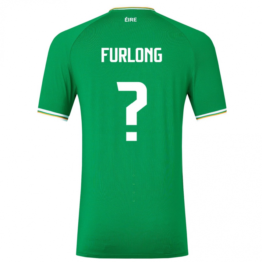 Kids Football Ireland James Furlong #0 Green Home Jersey 24-26 T-Shirt Australia