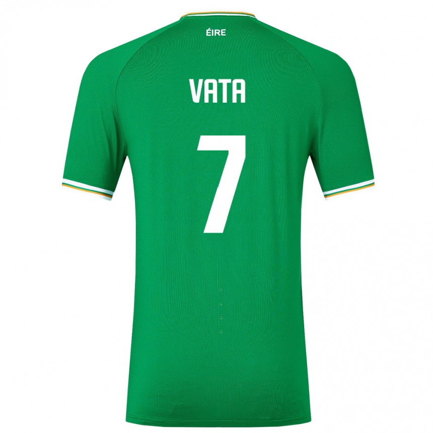 Kids Football Ireland Rocco Vata #7 Green Home Jersey 24-26 T-Shirt Australia