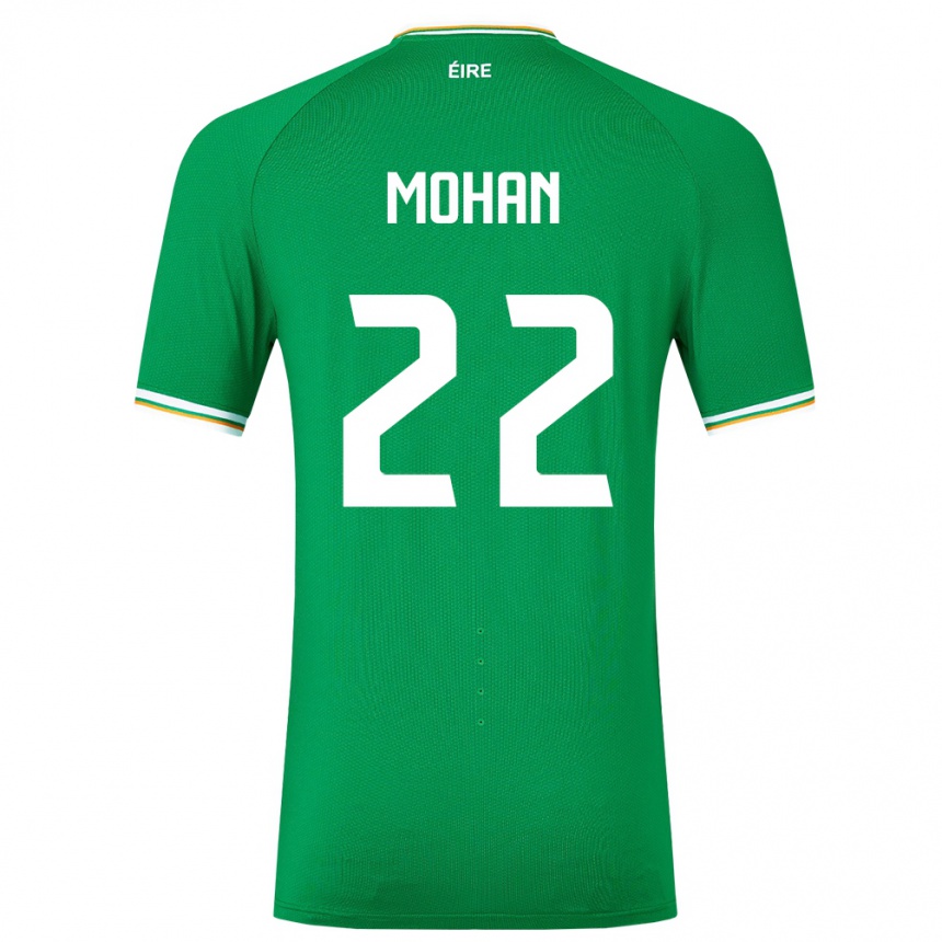 Kids Football Ireland Stephen Mohan #22 Green Home Jersey 24-26 T-Shirt Australia