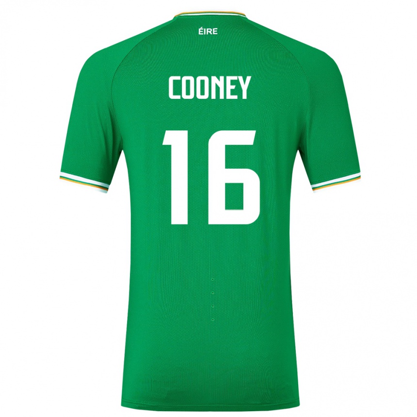 Kids Football Ireland Oisin Cooney #16 Green Home Jersey 24-26 T-Shirt Australia