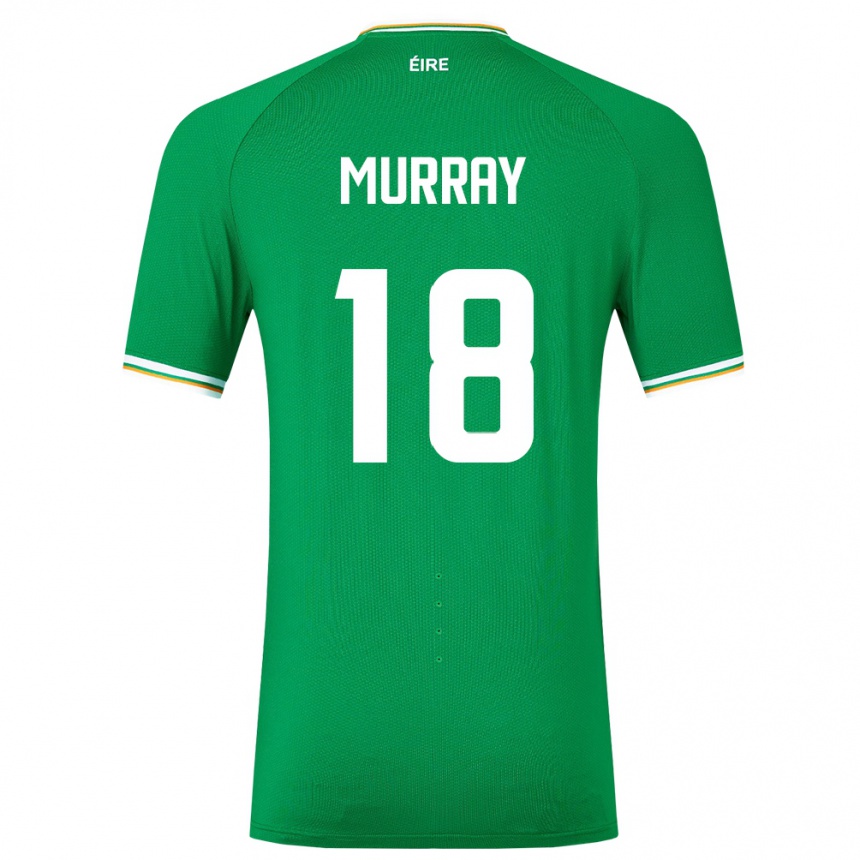 Kids Football Ireland Matthew Murray #18 Green Home Jersey 24-26 T-Shirt Australia