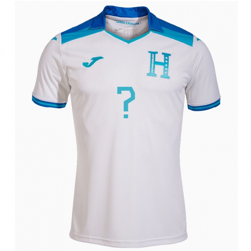 Kids Football Honduras Your Name #0 White Home Jersey 24-26 T-Shirt Australia