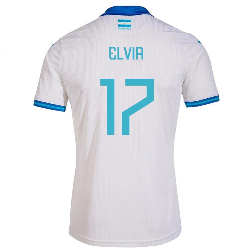 Kids Football Honduras Samuel Elvir #17 White Home Jersey 24-26 T-Shirt Australia