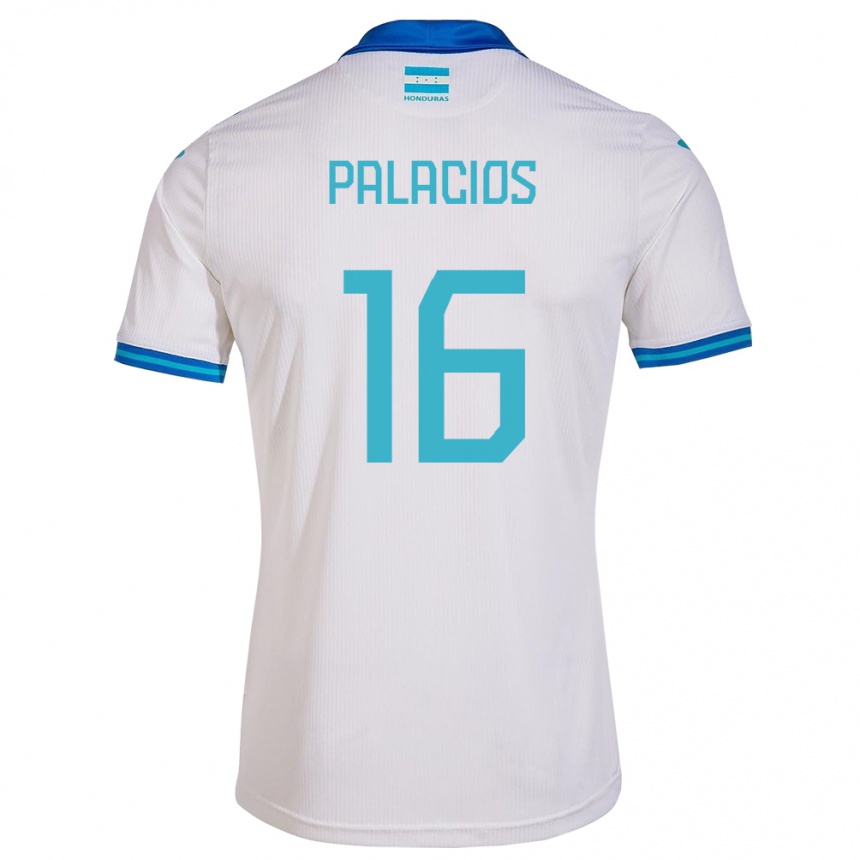 Kids Football Honduras Danilo Palacios #16 White Home Jersey 24-26 T-Shirt Australia