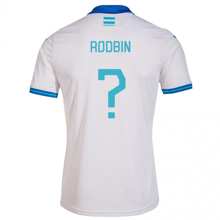 Kids Football Honduras Rodbin Mejía #0 White Home Jersey 24-26 T-Shirt Australia