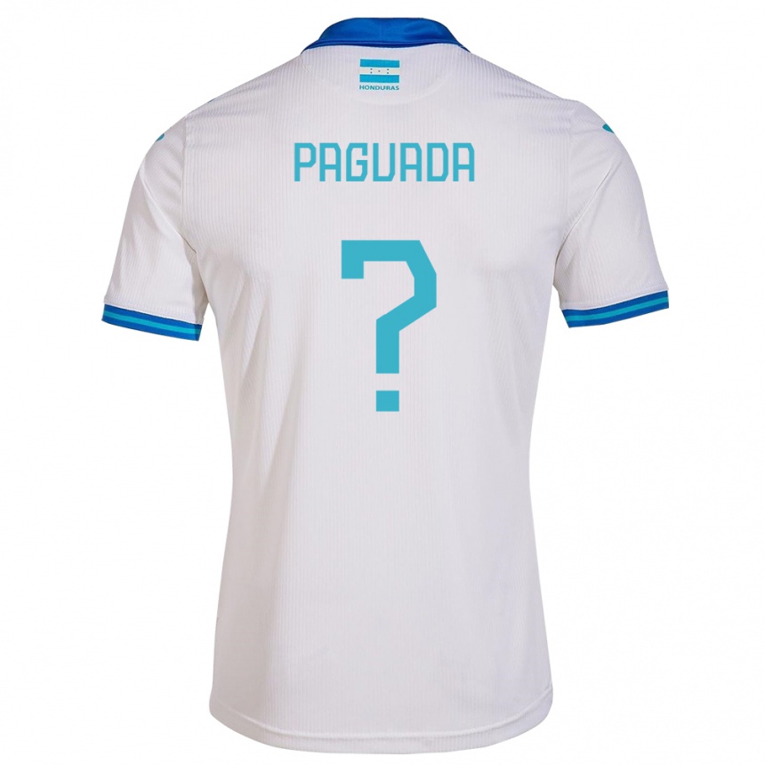 Kids Football Honduras Didier Paguada #0 White Home Jersey 24-26 T-Shirt Australia