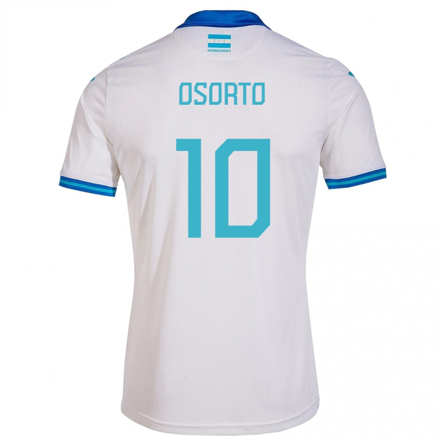 Kids Football Honduras Roberto Osorto #10 White Home Jersey 24-26 T-Shirt Australia