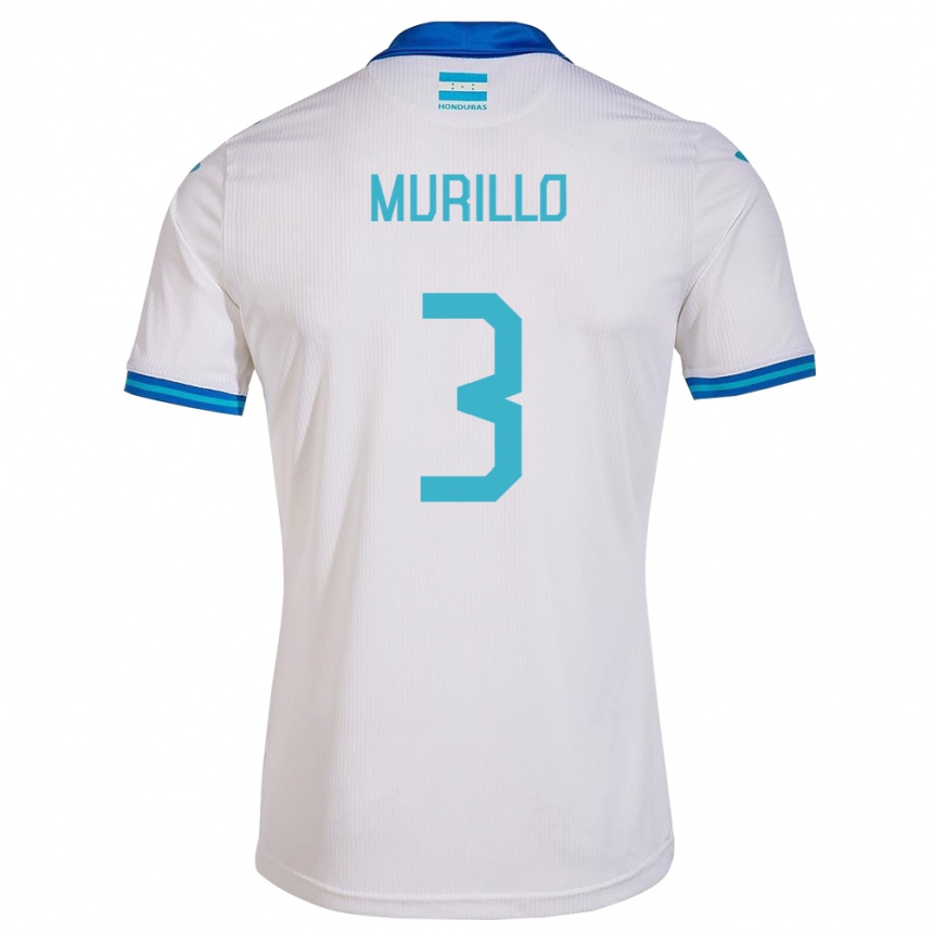 Kids Football Honduras Bárbara Murillo #3 White Home Jersey 24-26 T-Shirt Australia